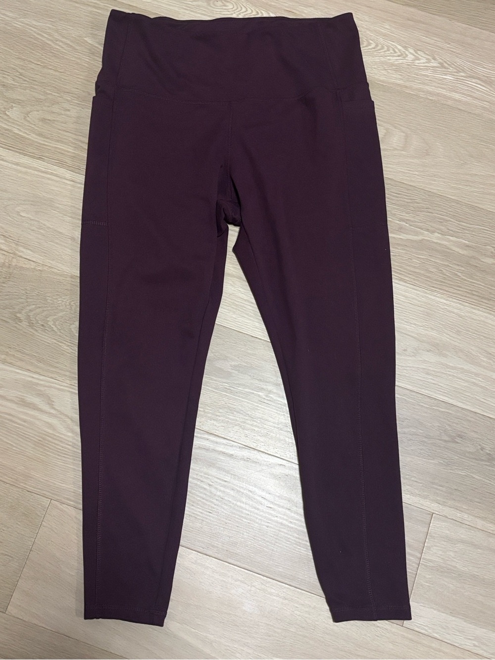Danskin (XL) Ultra High Ankle Legging Tight with Pockets Midweight Soft Brushed - Picture 14 of 15